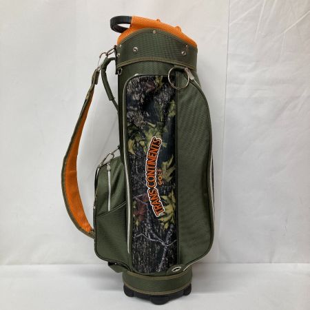 TRANS CONTINENYTS トランスコンチネンツ キャディバッグ 9型 6分割 カーキ 