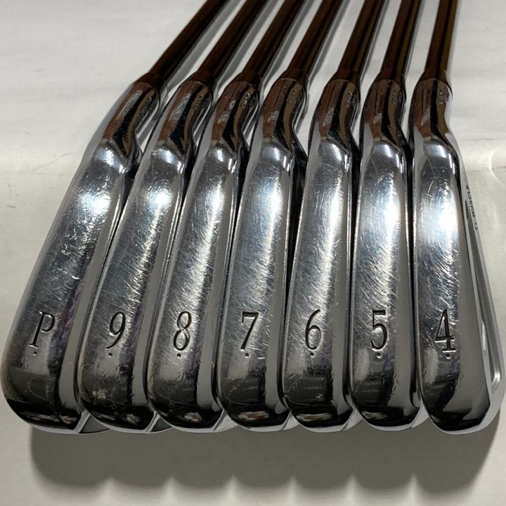 MIZUNO ミズノ MP-59 TI MUSCLE 4-9.P 7本 アイアンセット TOUR AD AD-75 S リシャフト品 ｜中古｜なんでもリサイクルビッグバン