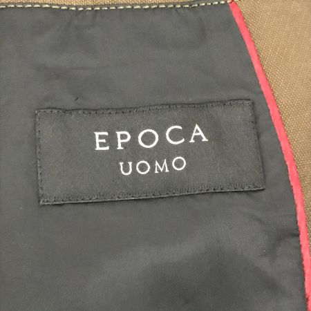  EPOCA エポカ 三陽商会　馬革レザー ミリタリー風ジャケット 8BVP44-512-57 オリーブ サイズ46