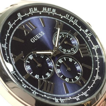 中古】 GUESS ゲス HORIZON クロノグラフ W0379G3 メンズ 腕時計