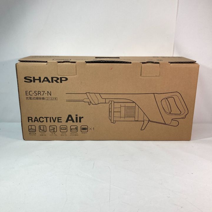 SHARP シャープ RACTIVE Air コードレススティック掃除機 EC-SR7-N ゴールド系｜中古｜なんでもリサイクルビッグバン