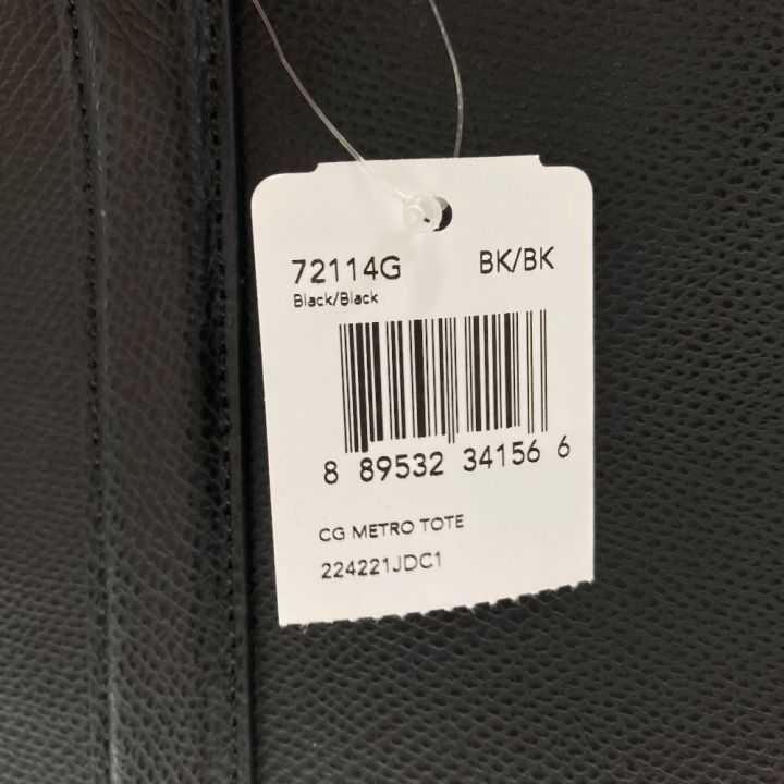 【未使用品】COACH 72114G メルセデスベンツ メトロポリタン トート COACH コーチ メトロポリタントート 72114G ブラック メルセデス