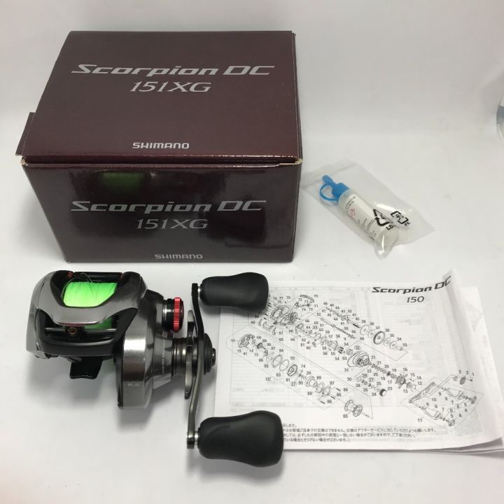 SHIMANO シマノ 21 スコーピオンDC 151XG 左巻き 04311｜中古｜なんでもリサイクルビッグバン