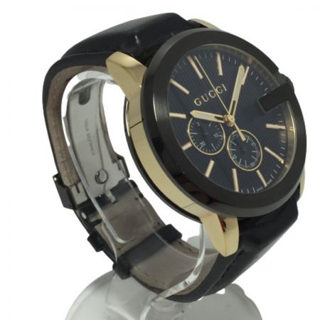  GUCCI グッチ 101.2 G-クロノ ラージウォッチ  44mm 101.2 クォーツ メンズ 腕時計 箱付 794