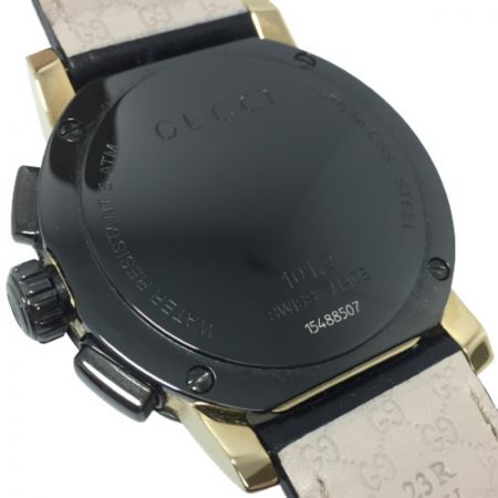  GUCCI グッチ 101.2 G-クロノ ラージウォッチ  44mm 101.2 クォーツ メンズ 腕時計 箱付 794