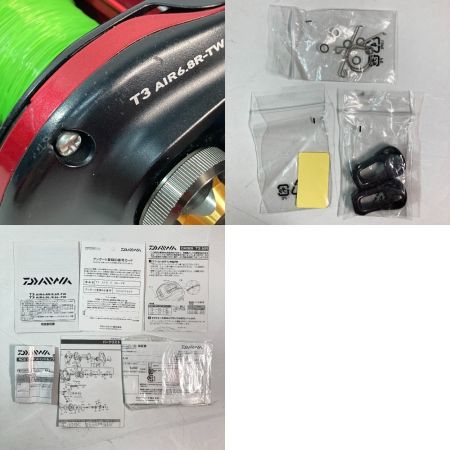  DAIWA ダイワ T3 AIR 6.8R-TW 右ハンドル ベイトフィネス 00613422 ハンドルノブ付