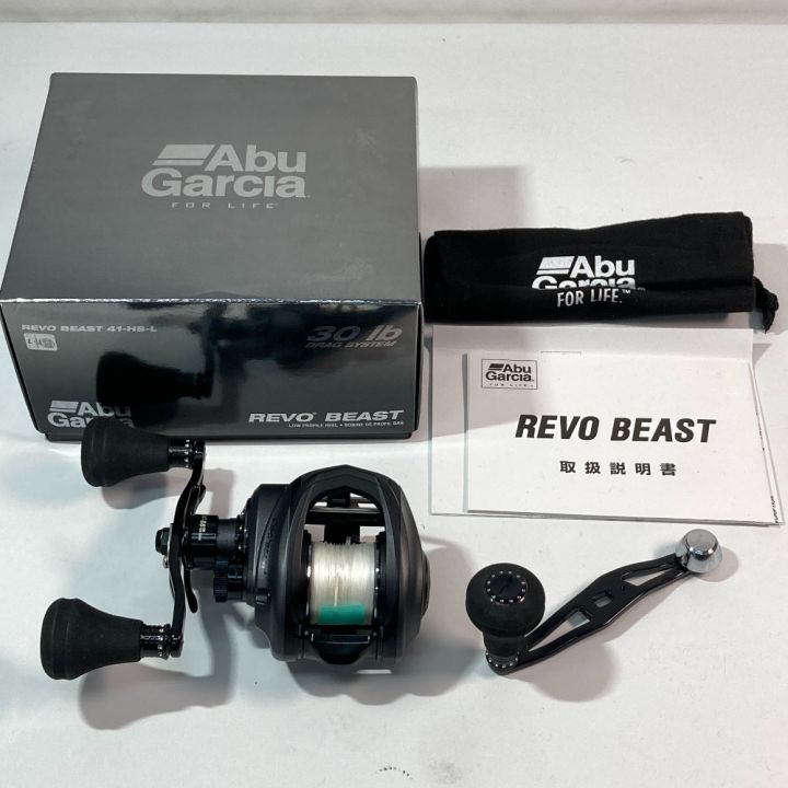 Abu Garcia アブガルシア REVO BEAST レボ・ビースト 41-HS-L 左巻き ベイトリール｜中古｜なんでもリサイクルビッグバン