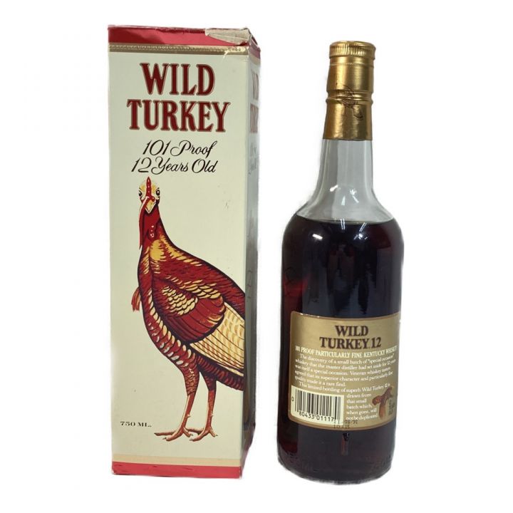 WILD TURKEY ワイルドターキー ビヨンドデュプリケーション 12年 50.5% 750ml 未開栓｜中古｜なんでもリサイクルビッグバン