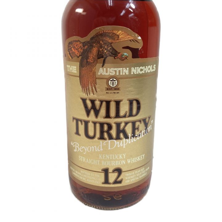 WILD TURKEY ワイルドターキー ビヨンドデュプリケーション 12年 50.5% 750ml 未開栓｜中古｜なんでもリサイクルビッグバン