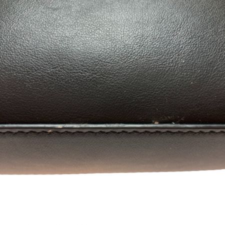  FENDI フェンディ ショルダーバッグ 7M0286 ブラック x イエロー x シルバー クラッチバッグ ポーチ