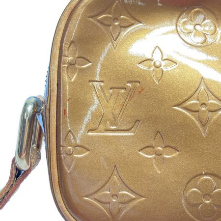  LOUIS VUITTON ルイヴィトン モノグラム・ヴェルニ クリスティMM ブロンズ M91109 ブラウン ショルダーバッグ ポシェット