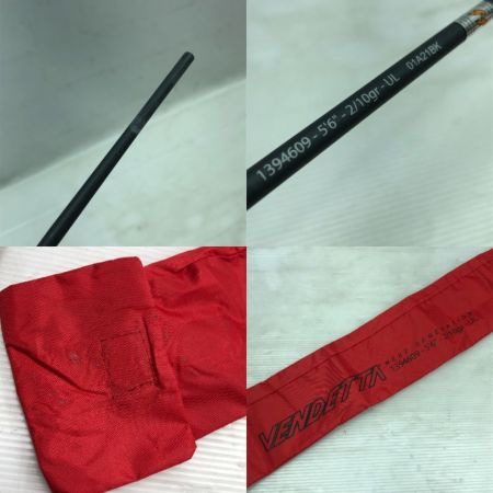  Abu Garcia アブガルシア ルアーロッド ヴェンデッタ VENDETTA 1394609-5'6"