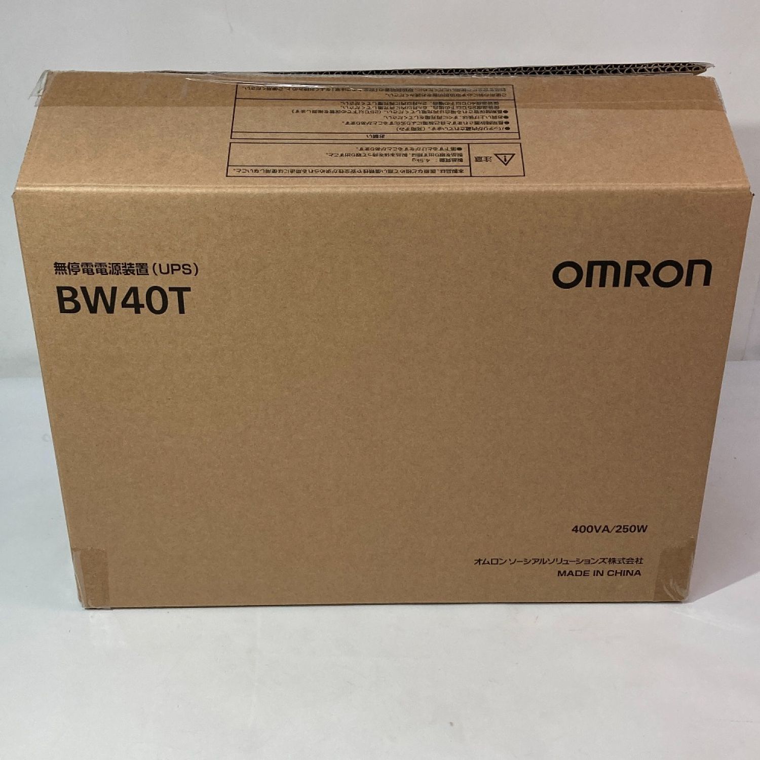中古】 OMRON オムロン 無停電電源装置(UPS) BW40T BW40T Sランク 