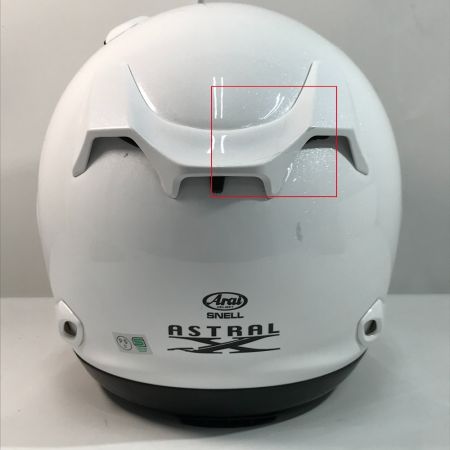  Arai アライ ASTRAL X アストラル X ヘルメット 59-60cm 破損品 ジャンク