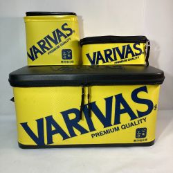 ◎◎ VARIVAS バリバス  公魚工房 寒冷地仕様 ショルダーボックス システムケース ライブウェル 三点セット Cランク