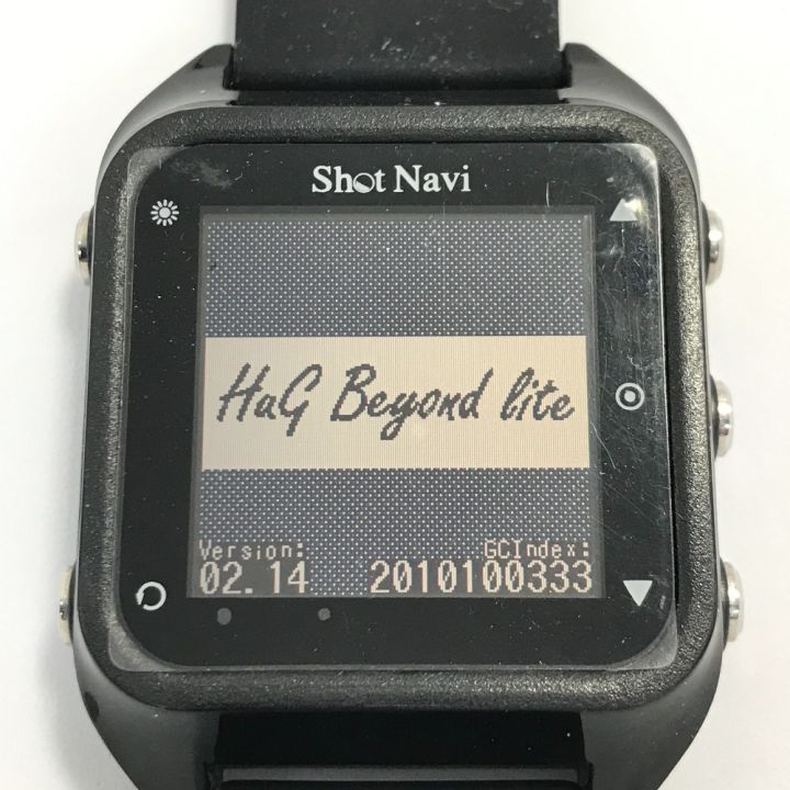 Shot Navi ショットナビ HuG Beyond Lite ハグ ビヨンド ライト GPSナビ ゴルフナビ｜中古｜なんでもリサイクルビッグバン