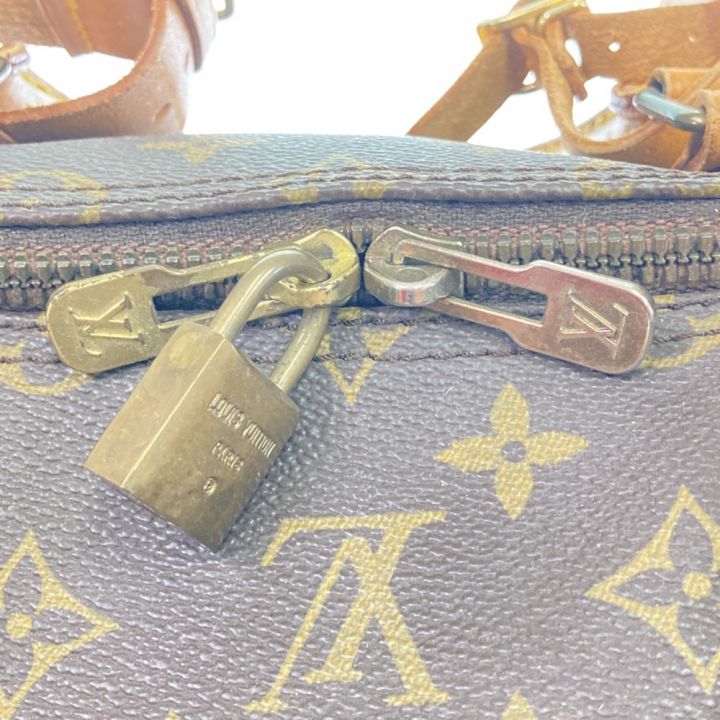 LOUIS VUITTON ルイヴィトン モノグラム キーポル55 M41424 ブラウン ボストンバッグ トラベルバッグ  旅行鞄｜中古｜なんでもリサイクルビッグバン