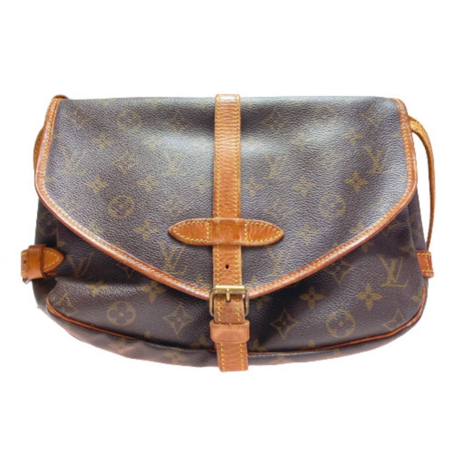 中古】 LOUIS VUITTON ルイヴィトン モノグラム ソミュール30 M42256