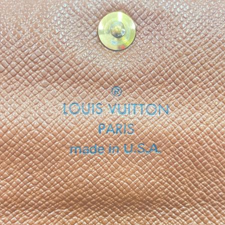  LOUIS VUITTON ルイヴィトン モノグラム ポルトフォイユ・サラ M61734 ブラウン 長財布 箱付き