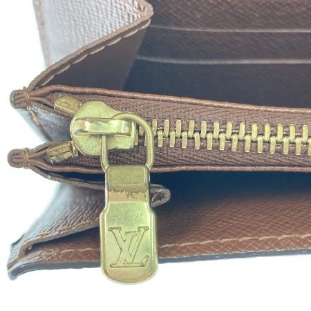  LOUIS VUITTON ルイヴィトン モノグラム ポルトフォイユ・サラ M61734 ブラウン 長財布 箱付き