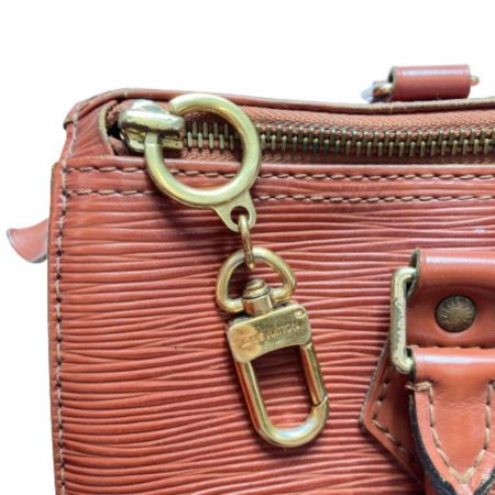  LOUIS VUITTON ルイヴィトン エピ スピーディ25 ケニア・ブラウン M43013 ブラウン x ゴールド ハンドバッグ ファスナー破損 ジャンク