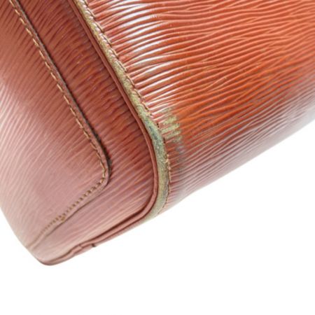  LOUIS VUITTON ルイヴィトン エピ スピーディ25 ケニア・ブラウン M43013 ブラウン x ゴールド ハンドバッグ ファスナー破損 ジャンク