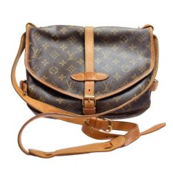 ◎◎ LOUIS VUITTON ルイヴィトン モノグラム ソミュール30 M42256 ショルダーバッグ Bランク