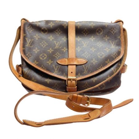  LOUIS VUITTON ルイヴィトン モノグラム ソミュール30 M42256 ショルダーバッグ