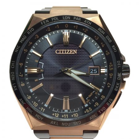  CITIZEN シチズン ATTESA アテッサ エコドライブ 腕時計 H145-S122627 ソーラー電波