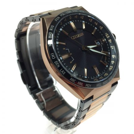  CITIZEN シチズン ATTESA アテッサ エコドライブ 腕時計 H145-S122627 ソーラー電波