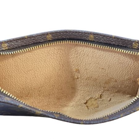  LOUIS VUITTON ルイヴィトン モノグラム ポーチ 剥がれあり