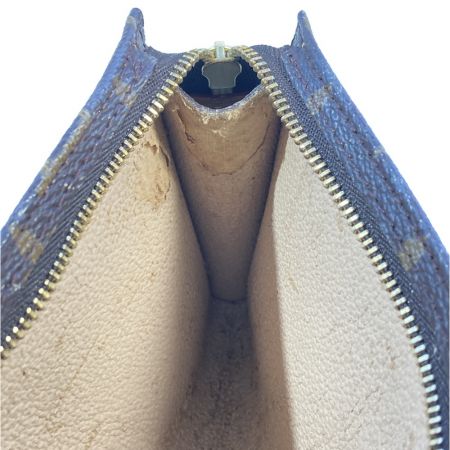  LOUIS VUITTON ルイヴィトン モノグラム ポーチ 剥がれあり