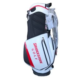 ◎◎ Bridgestone ブリヂストン キャディバッグ 9.5型 3.7kg 47インチ対応 CBG102 ホワイト Sランク