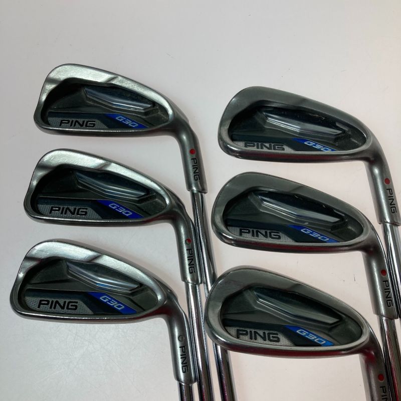 中古】 PING ピン G30 赤ドット 5-9.W 6本 アイアンセット CFS R｜総合 ...