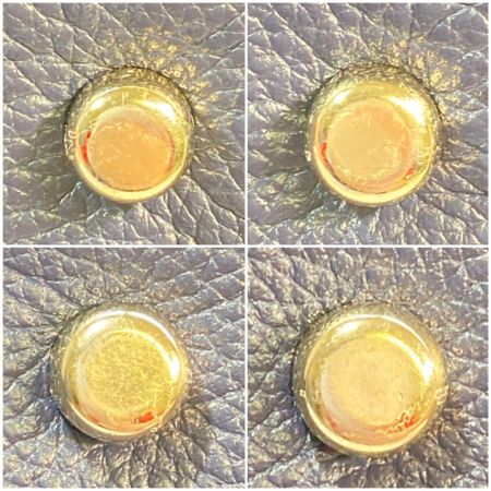  COACH コーチ イーディー ショルダーバッグ 31 ポリッシュド ぺブル レザー 57125 ネイビー トートバッグ