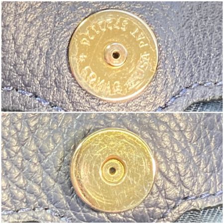  COACH コーチ イーディー ショルダーバッグ 31 ポリッシュド ぺブル レザー 57125 ネイビー トートバッグ