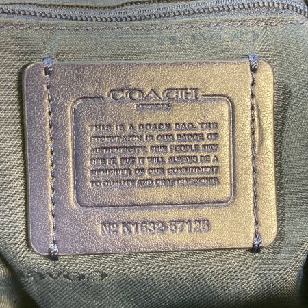  COACH コーチ イーディー ショルダーバッグ 31 ポリッシュド ぺブル レザー 57125 ネイビー トートバッグ