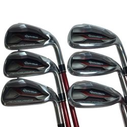 ◎◎ TaylorMade テーラーメイド AEROBURNER エアロバーナー 5-9.P 6本 アイアンセット Cランク