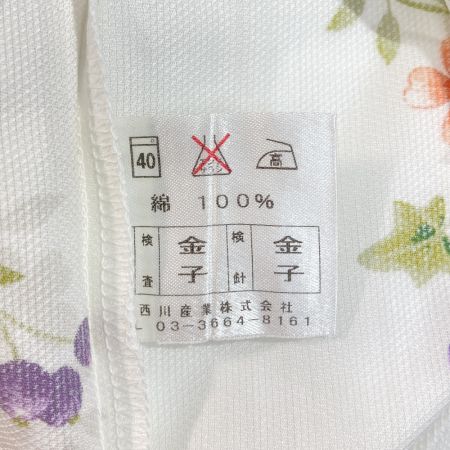  Wedgwood ウェッジウッド Wedgwood ウェッジウッド パジャマ 婦人用 Lサイズ 長袖・長ズボン ホワイト x イエロー系 レディース