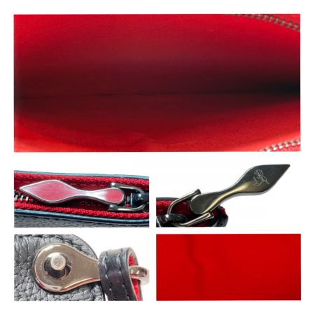  Christian Louboutin クリスチャンルブタン トートバッグ 1175113 ブラック×レッド x レッド ハンドバッグ