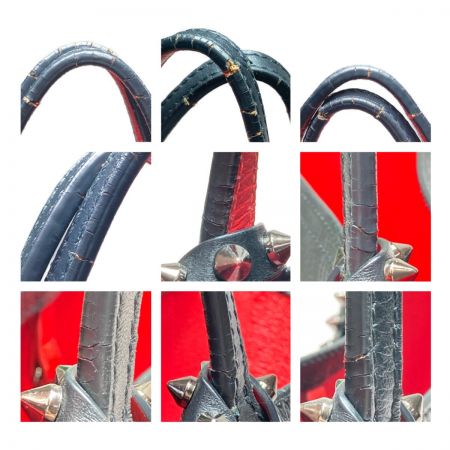  Christian Louboutin クリスチャンルブタン トートバッグ 1175113 ブラック×レッド x レッド ハンドバッグ