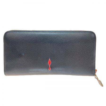  Christian Louboutin クリスチャンルブタン パネトーネ 1185061 ブラック x ゴールド 長財布 箱付