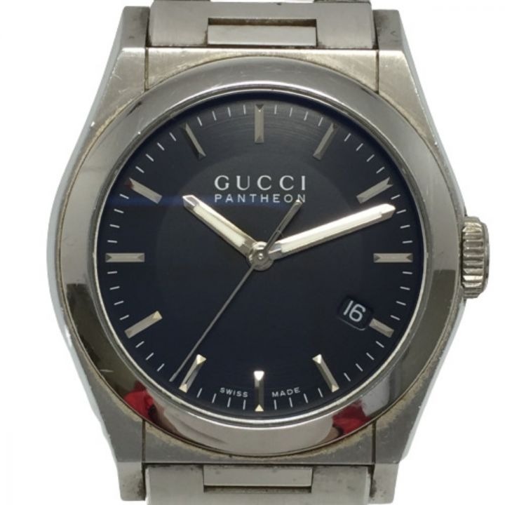 GUCCI グッチ パンテオン 115.4 クォーツ メンズ 腕時計 115.4｜中古｜なんでもリサイクルビッグバン