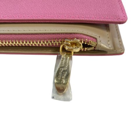  Samantha Thavasa サマンサタバサ 長財布 ピンクベージュ x ベージュ