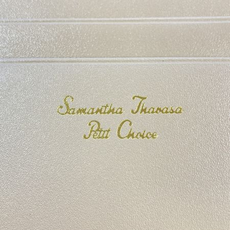  Samantha Thavasa サマンサタバサ 長財布 ピンクベージュ x ベージュ