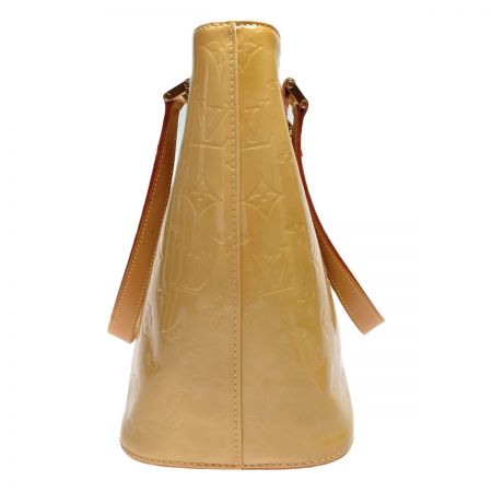  LOUIS VUITTON ルイヴィトン モノグラム・ヴェルニ ヒューストン ライムイエロー M91055 トートバッグ