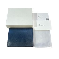 ◎◎ lemma 二つ折り財布 Marisco マリスコ ペトローリオ ペトローリオ レザー 箱付き Bランク