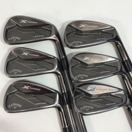  Callaway キャロウェイ X FORGED STAR 5-9.P 6本 アイアンセット リシャフト品