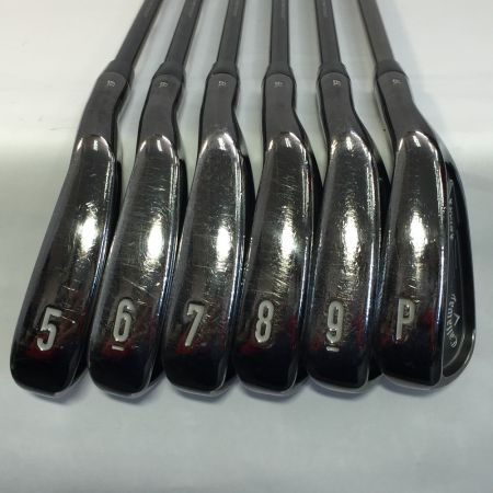  Callaway キャロウェイ X FORGED STAR 5-9.P 6本 アイアンセット リシャフト品