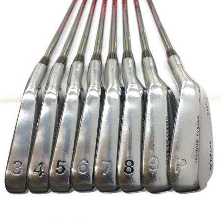  Bridgestone ブリヂストン TOUR STAGE X-BLADE PREMIUM FORGED 3-9.P 8本 アイアンセット